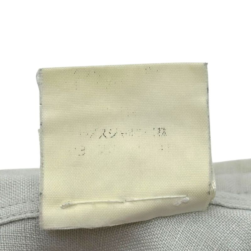 Hermes by Margiela Basic L S Linen Shirt Margiela Period Basic Long Sleeve