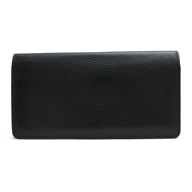Louis Vuitton Long Wallet Men Leather Black Portefeuille — view 2