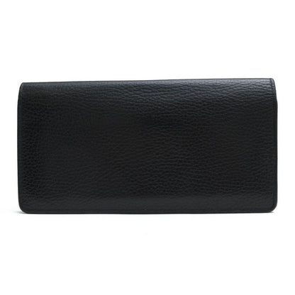 Louis Vuitton Long Wallet Men Leather Black Portefeuille — view 2