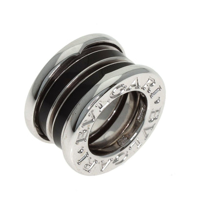 Bvlgari B-zero One Black Lacquer Top Pendant Top 18k White Gold