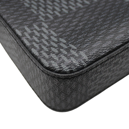 Louis Vuitton N50017 Damier Graphite Trio Messenger Shoulder Bag A25-2904
