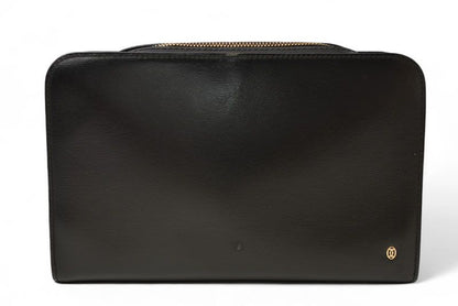 Cartier Clutch Bag Pasha Line Cartier Vintage Men's Second Bag L1000208 Leather