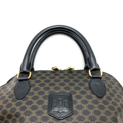 Celine Dm98/1 Handbag PVC Macadam Brown Black Ladies Men Fashion Vintage Gift