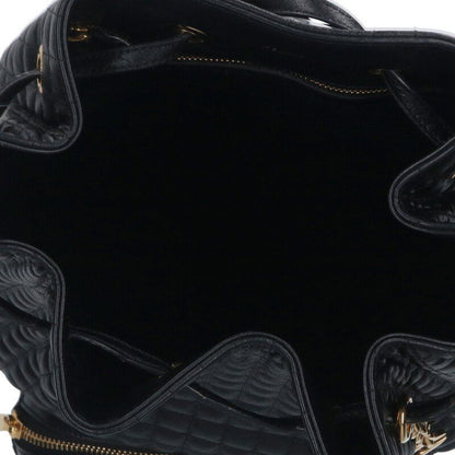 Celine Quilted Ccharm Leather Backpack Women