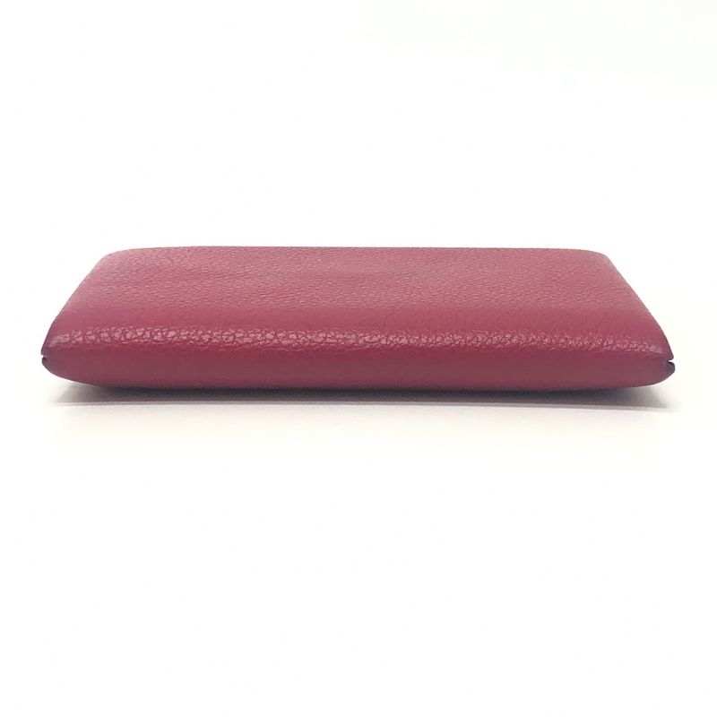 Hermes Coin Case Calvi Evercolor Rose Pink