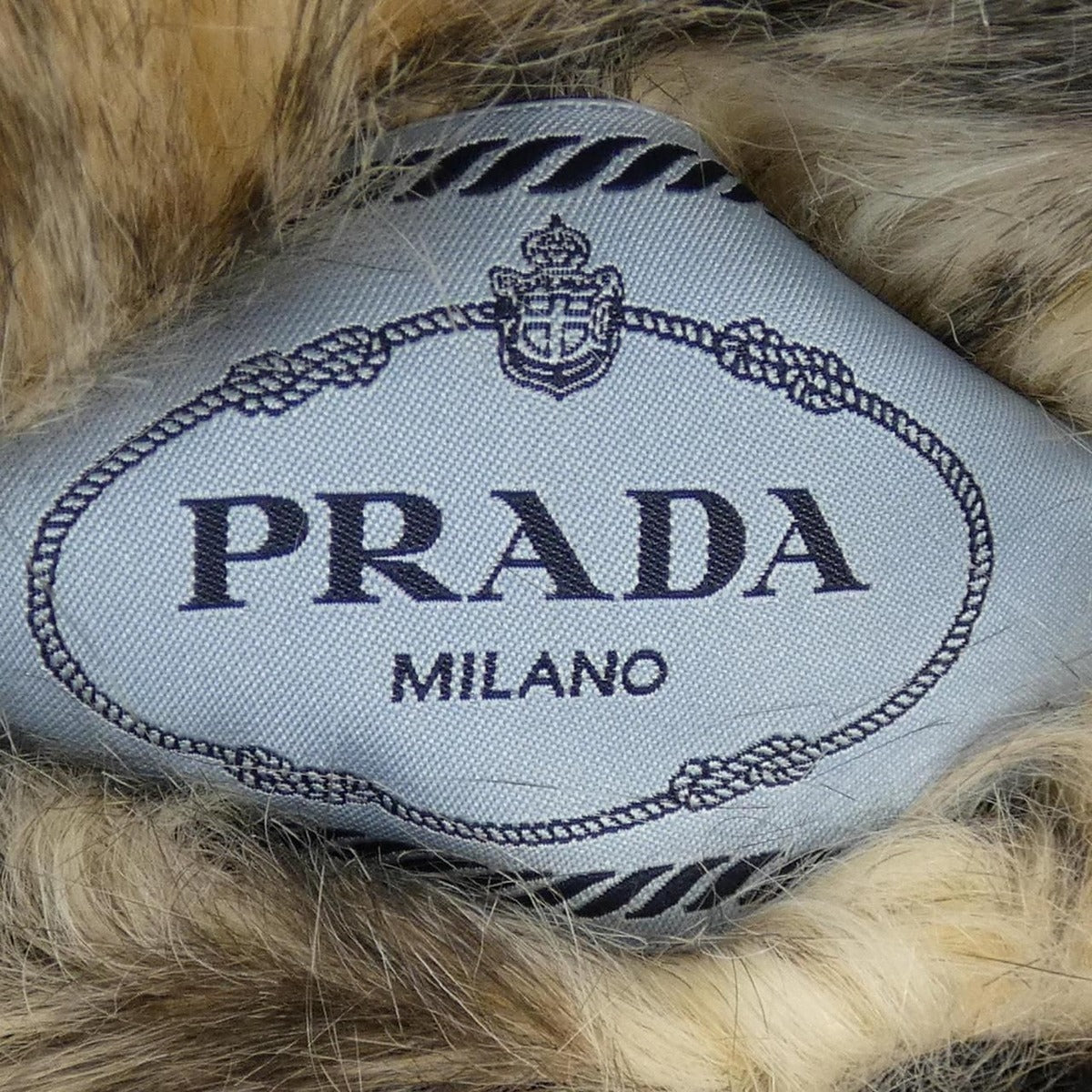 Prada Triangle Logo Coat — view 4