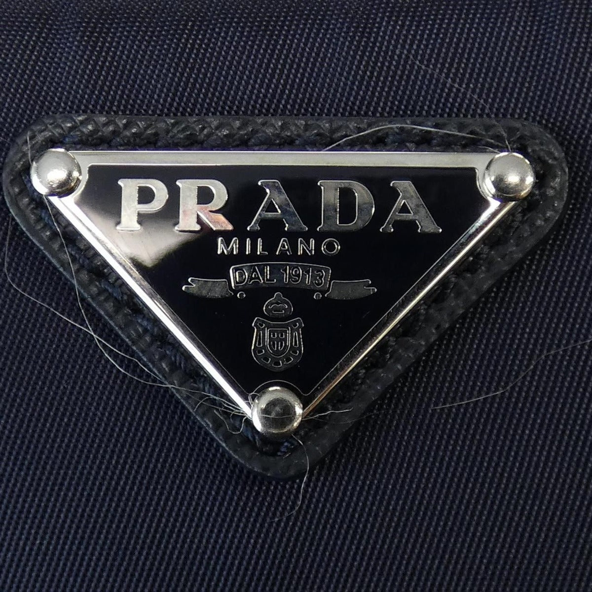 Prada Triangle Logo Coat — view 7