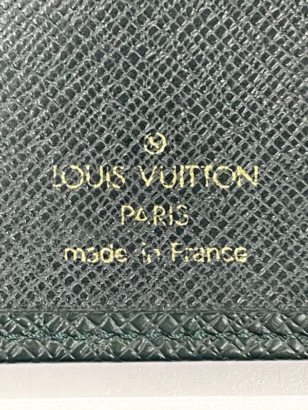 Louis Vuitton Taiga Porte Vieux 3 Cartes Cles Di Compact Wallet Fold Wallet