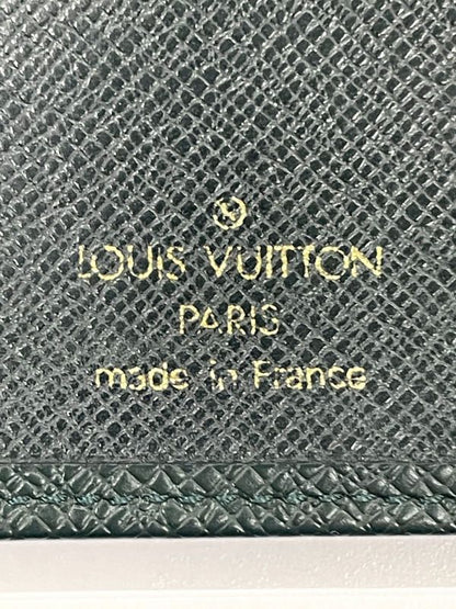 Louis Vuitton Taiga Porte Vieux 3 Cartes Cles Di Compact Wallet Fold Wallet