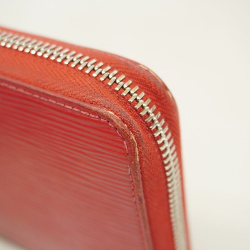 Louis Vuitton Epi Zippy Wallet Long Wallet M60304 Carmine Women