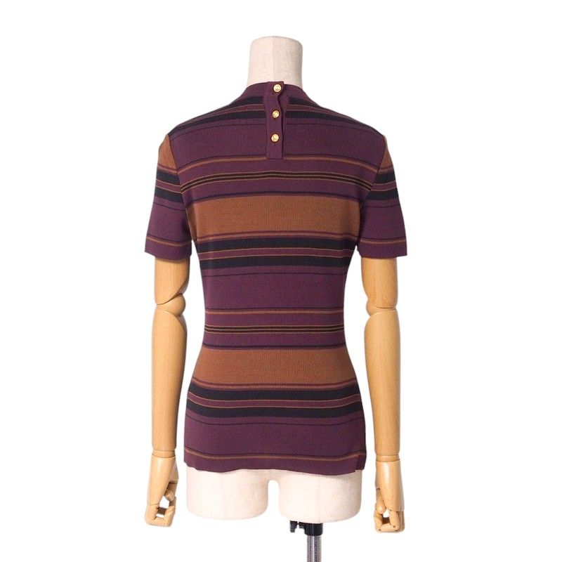 Gucci Ensemble Size M Knit Short Length Cardigan Short Sleeve Sweater Tops