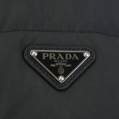 Prada Triangle Logo Midi Amweight Polyester Down Jacket — view 7
