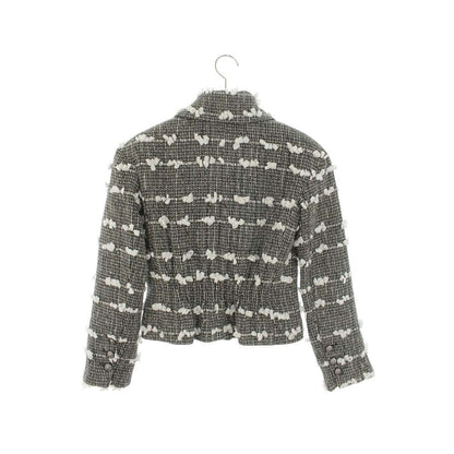 Chanel Ribbon Decoration Tweed Jacket 36 — view 2