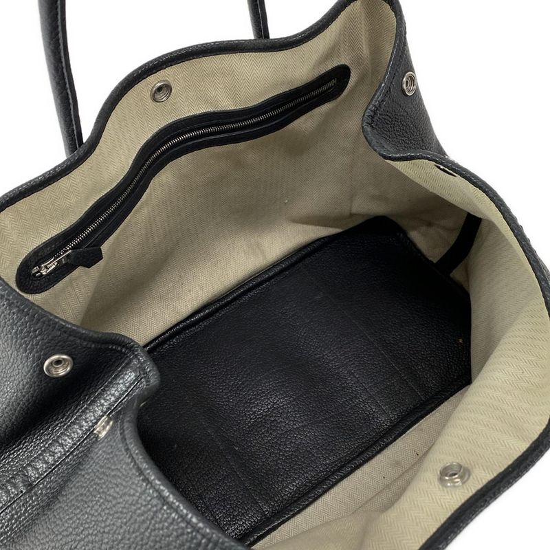 Hermes Garden Party PM Black Tote Bag