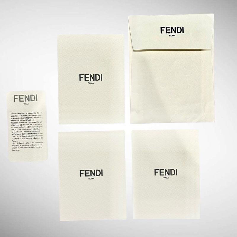 Fendi Dotcom Flower 2wayleather Bag Women Black -