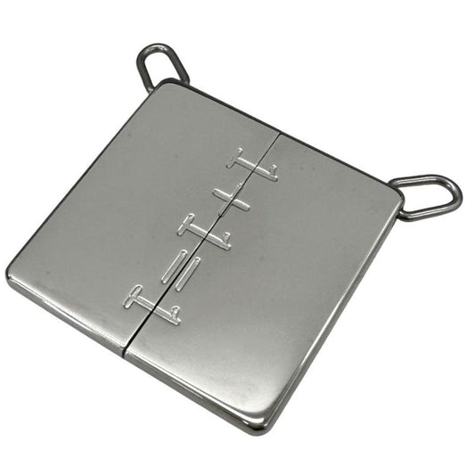 Hermes Symbol 1+1 Pair Plate Necklace