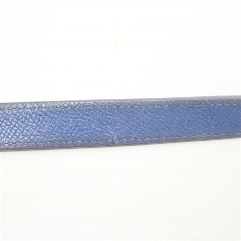 Celine Shoulder Bag Trotter Compact Light Blue Leather