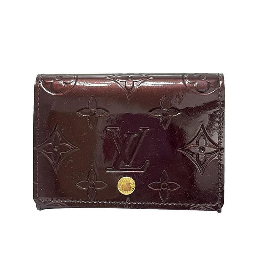 Louis Vuitton Business Card Holder Monogram Vernis Enveloppe Carte De Visite