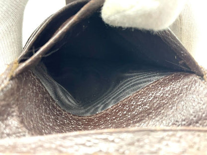 Gucci GG Canvas Leather Compact Wallet Double Fold Wallet Double Hook 112716