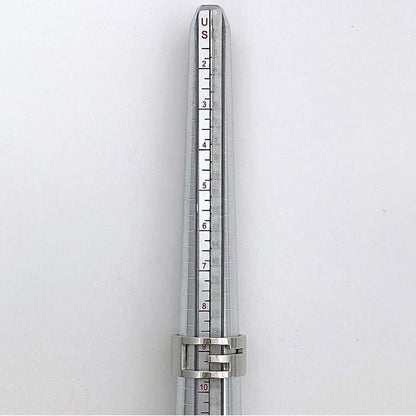 Gucci G Cut Ring Silver 09840 8106