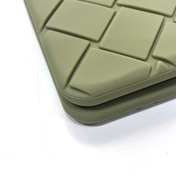 Bottega Veneta 701848 Silicone Billfold Branded Small Accessories Card Case