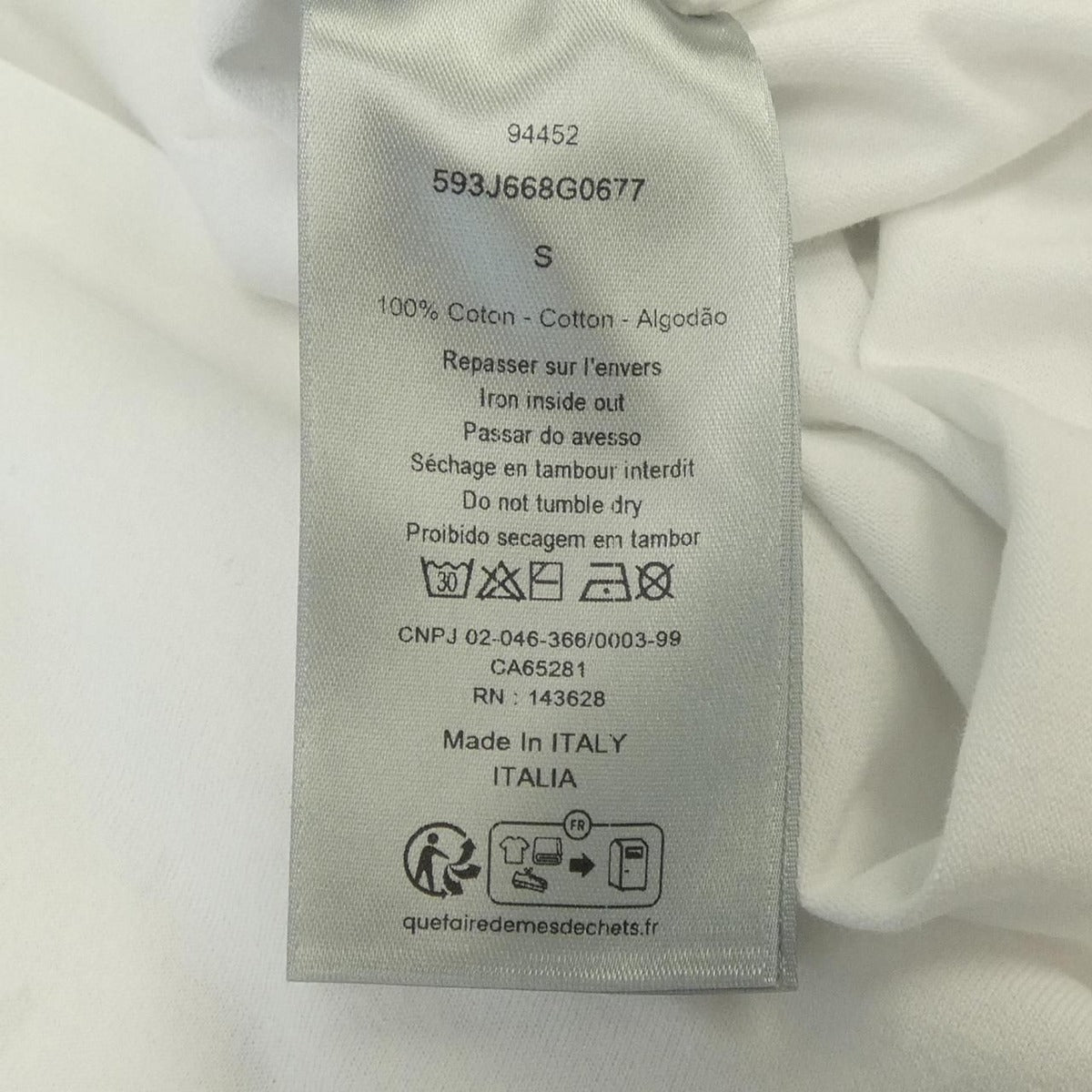 Dior T-Shirt White — view 3