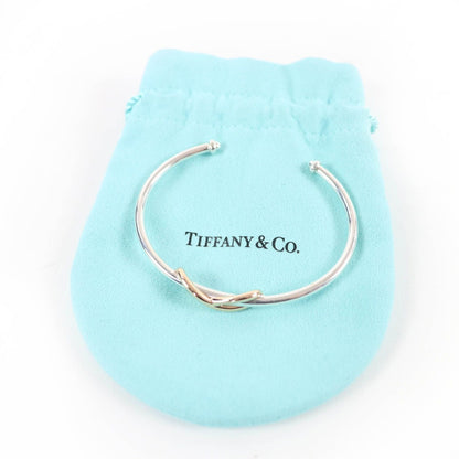 Tiffany & Co Infinity Bangle Combination 925 18k Silver Gold Weight Handbag — view 2