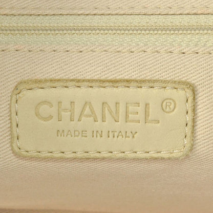 Chanel Coco Mark Chain Shoulder Bag Handbag Lambskin Canvas Black Decacoco Women