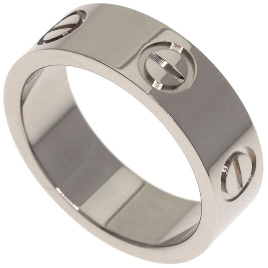 Cartier Love Ring 48 18k White Gold