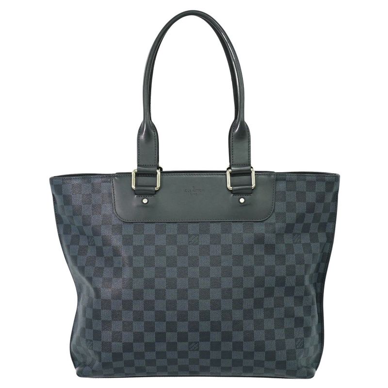 Authentic Louis Vuitton LV Cabas Voyage Damier Cobalt Shoulder Bag Tote Bag