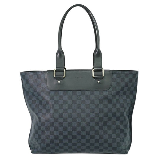 Authentic Louis Vuitton LV Cabas Voyage Damier Cobalt Shoulder Bag Tote Bag