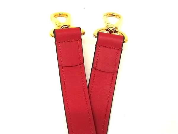 Louis Vuitton Shoulder Strap For Bag Crossbody Ladies Red Fi5983