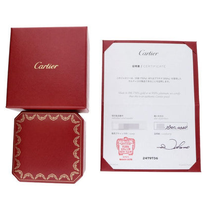 Cartier Juste UN CLOU RING Juste Un Clou 18kwg Half Diamond Ring Men's Size 12