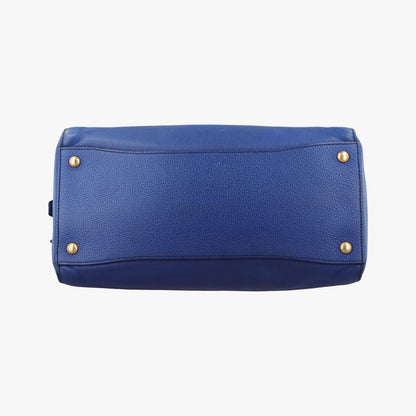 Prada Vitello Grain Blue Leather Bn2767158
