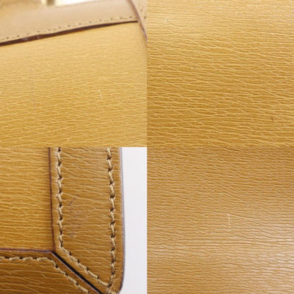 Gucci G Buckle 001.4140 Calf Brown Women Shoulder Bag