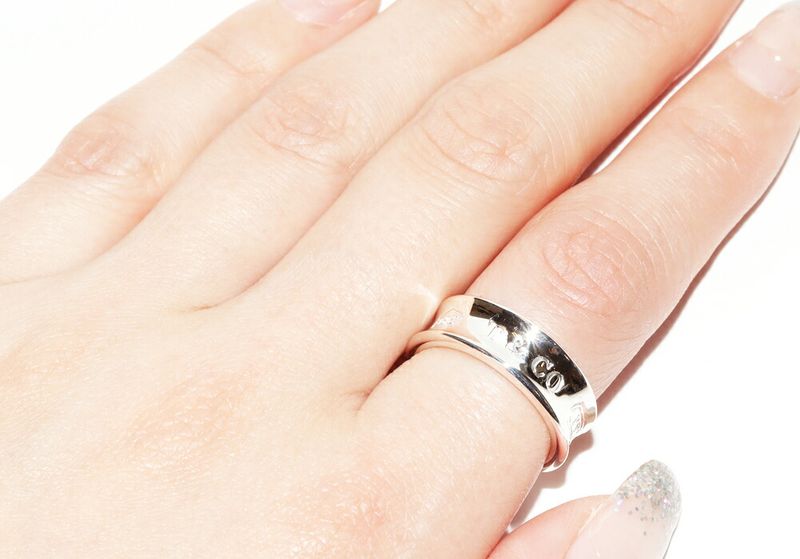 Tiffany & Co Ring SV 1837ring Medium Width 7mm (028in)