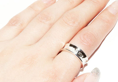 Tiffany & Co Ring SV 1837ring Medium Width 7mm (028in)