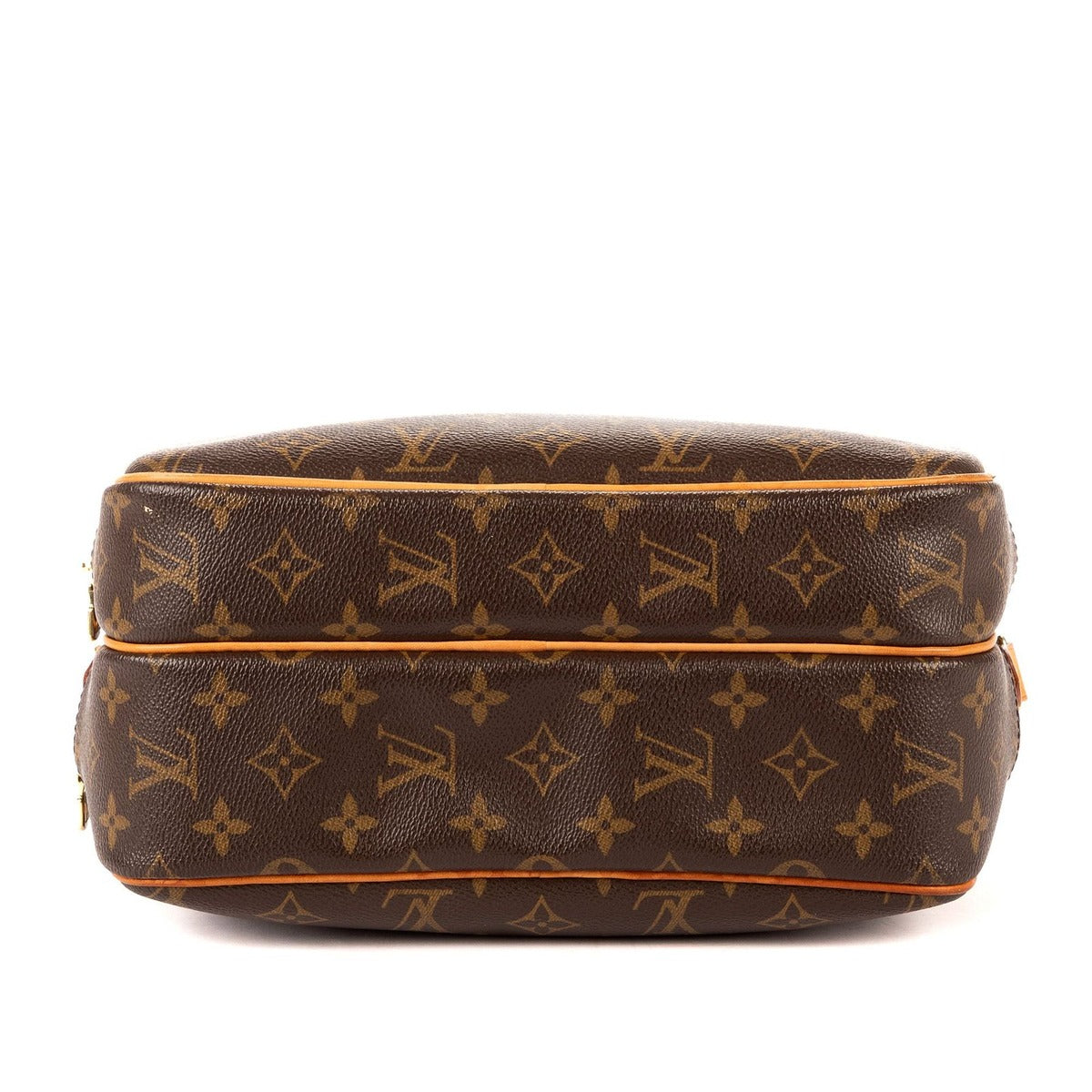 Louis Vuitton Reporter Brown Monogram Canvas Shoulder Bag — view 6