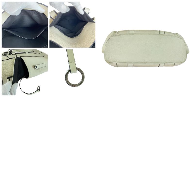 Louis Vuitton Taurillon Christopher Tote White Cream Leather M58477 Tote