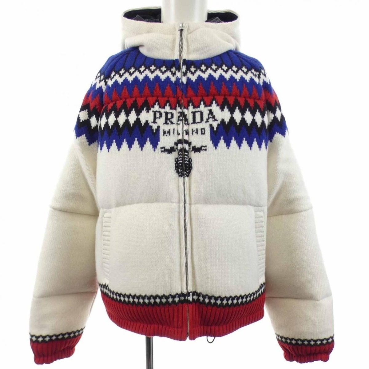 Prada Down Jacket White