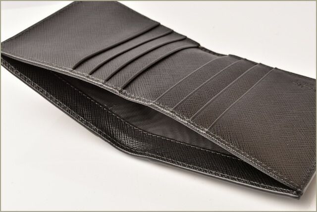 Prada Wallet For Men Prada Fold Wallet 2mo004 Saffiano Patch Patchwork Black