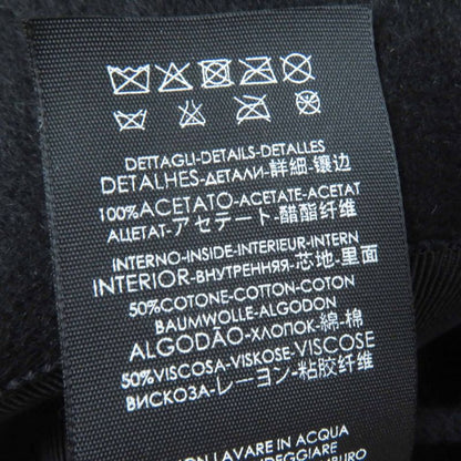 Gucci Rabbit Felt Wide Brim Hat Black Dark Navy XL 60 Genuine