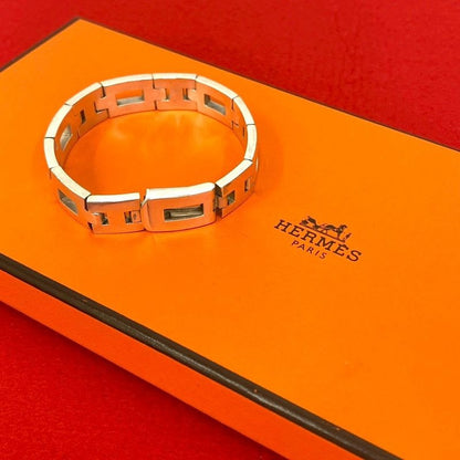 Hermes Cles Silver 925 Bracelet Bangle Accessories Small Items 78557
