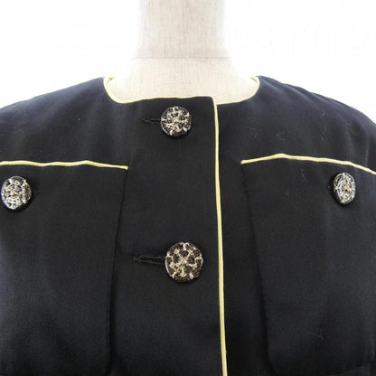 Chanel Collarless Jacket Black — view 6
