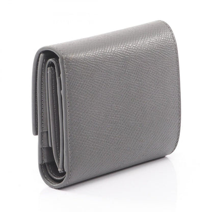 Celine Trifold Wallet Small Gray Leather — view 2
