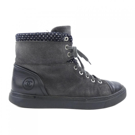 Chanel Sneakers Black 38 Gray