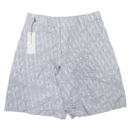 Dior Homme Oblique All Over Pattern Shorts Bermuda Pants Short 48 Gray