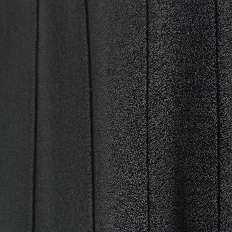 Celine 20SS Acetate Rayon Pleated Skirt 2j144865c Black 40