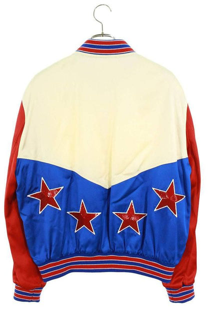 Celine 2v35n851c Embroidered American Teddy Blouson Men's 46