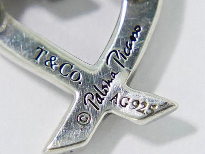 Authentic Tiffany & Co Tiffany & Co Loving Heart Ag925 Necklace Pendant Silver